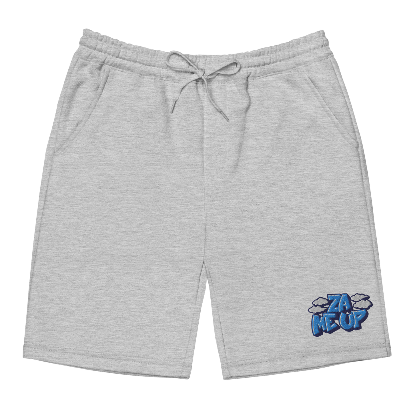 ZaMeUp! Embroidered Men's fleece shorts