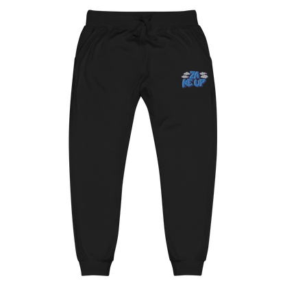 ZaMeUp! Embroidered fleece sweatpants