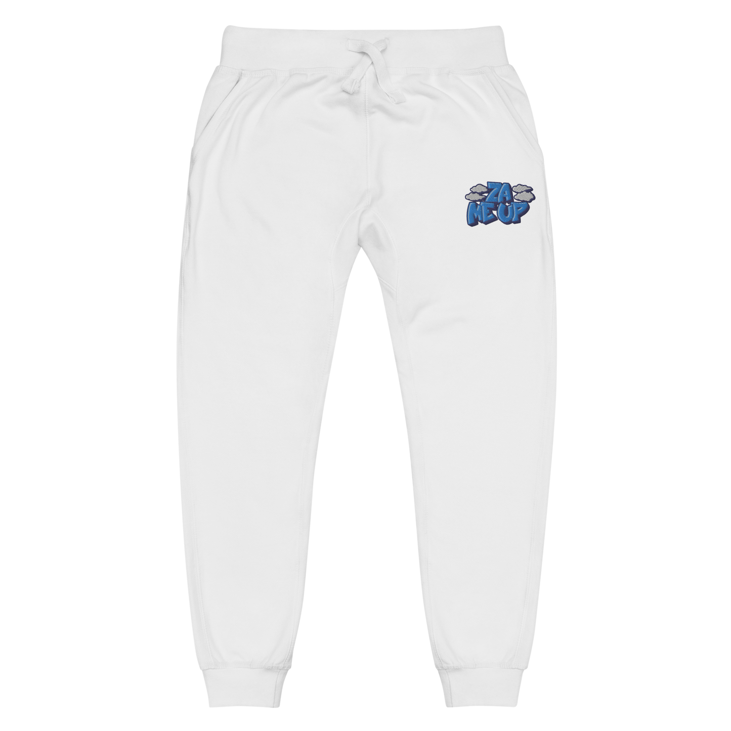 ZaMeUp! Embroidered fleece sweatpants